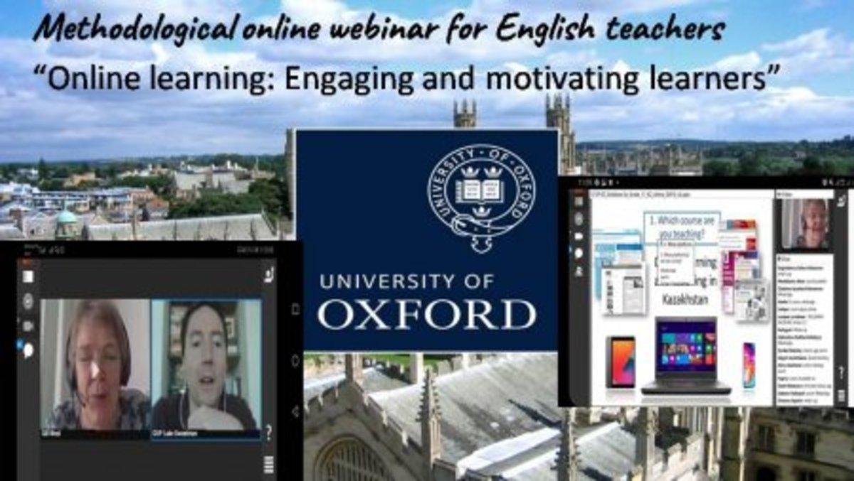 «Online learning :Engaging and  motivating  learners” тақырыбында әдістемелік онлайн вебинар-тренинг өтті.
